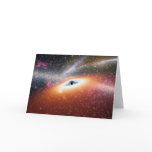 NASAs Black hole Greeting Card