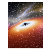 NASAs Black hole Post Card