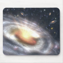 NASAs Bursting with Stars and Black Holes Mousepad