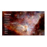 NASAs Carina Nebula Business Card