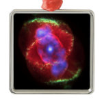 NASAs  Cat's Eye Nebula Christmas Ornament