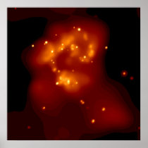 NASAs Colliding galaxies Print