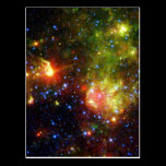 NASAs Dusty death of a massive star postcards
