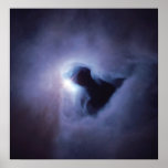 NASAs Empty space NGC 1999 galaxy posters