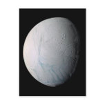 NASAs Fresh Tiger Stripes on Enceladus Post Cards