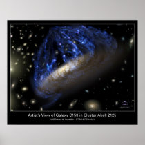 NASAs galaxy  in Abell Poster