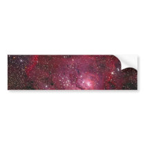 NASAs Lagoon Nebula Bumper Sticker