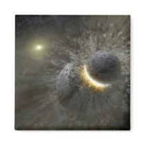 NASAs - Massive Smash-Up at Vega Refrigerator Magnet