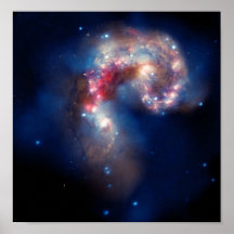 NASAs NGC 4038-4039 Galaxy Poster