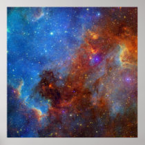 NASAs North American Nebulae Posters