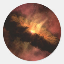 NASAs Planet-Forming Disk Round Sticker