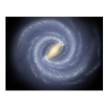 NASA's Road map to the Milky Way Post Card