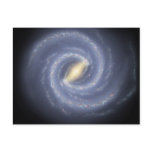 NASA's Road map to the Milky Way Post Card