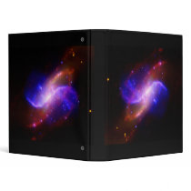 NASAs spiral galaxy M106 3 Ring Binder
