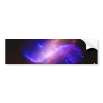 NASAs spiral galaxy M106 Bumper Sticker