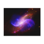 NASAs spiral galaxy M106 Post Card