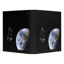 NASAs Spitzer Departing the Earth Vinyl Binder