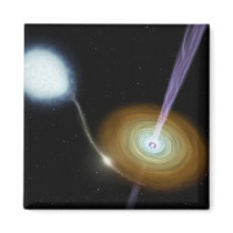 NASAs Stellar Jets Fridge Magnet