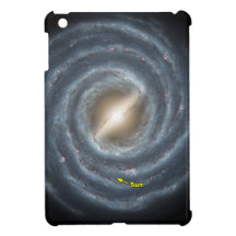 NASAs Sun in the Milky way Cover For The iPad Mini