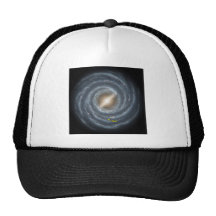 NASAs Sun in the Milky way Hat