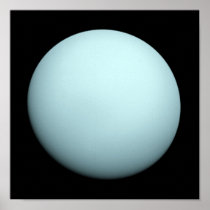 NASAs Uranus Poster