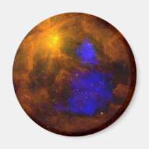 NASAs X-Ray Santa Claus in Orion Fridge Magnet