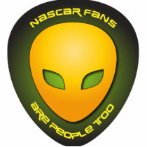 NASCAR Fans Are People Too photo sculptures