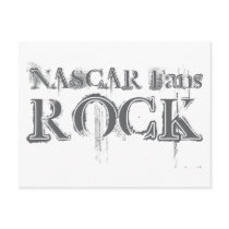 NASCAR Fans Rock postcards by busybrain NASCAR Fans Rock postcards