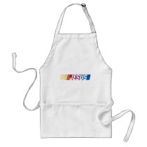 Nascar Jesus Apron