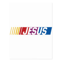 Nascar Jesus Post Cards