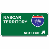 NASCAR Next Exit photo sculptures