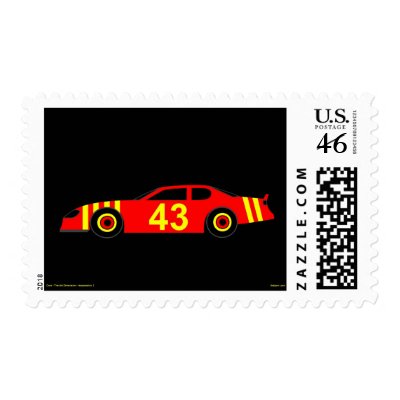 Nascar Postage Stamps by lonvig