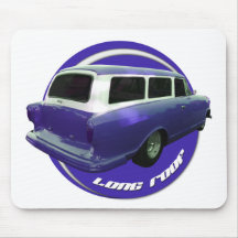 nash long roof blue station wagon mousepad
