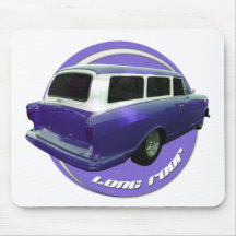 nash long roof grape station wagon mousepad