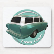 nash long roof seafoam station wagon mousepad