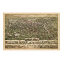 Nashua NH panoramic birdseye view 1883 posters by paulpat Nashua NH panoramic birdseye view 1883 posters