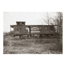 Nashville and Atlantic Railroad Caboose posters by bhbphotos Nashville and Atlantic Railroad Caboose posters