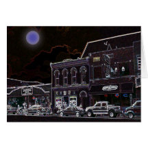 Nashville Blue Moon Greeting Cards