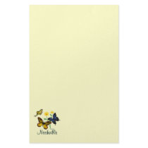 Nashville Butterflies Customized Stationery