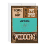 Nashville Invite:  Turquoise