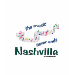 Nashville Music Notes T-shirt