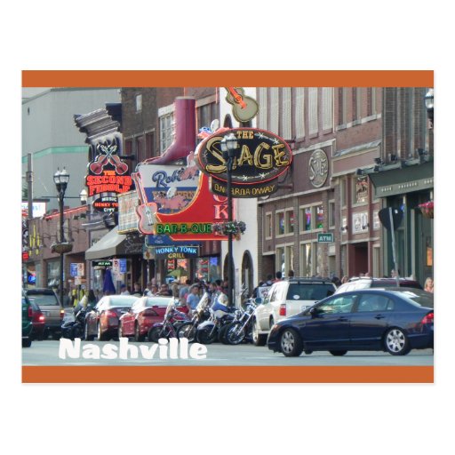 Nashville Postcard | Zazzle