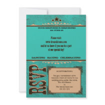 Nashville Response Card:  Turquoise _NOLINES Announcement