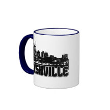 Nashville Skyline Coffee Mugs