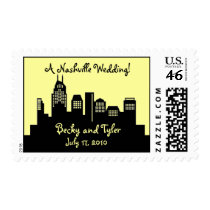 Nashville Skyline Stamp