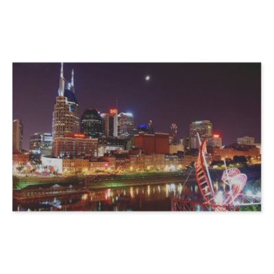 Nashville Skyline stickers