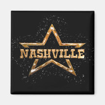 Nashville Star Fridge Magnets