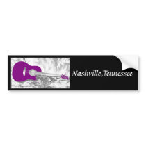 Nashville,Tennessee Bumper Sticker bumper stickers by LynnsPhotography Nashville,Tennessee Bumper Sticker bumper stickers