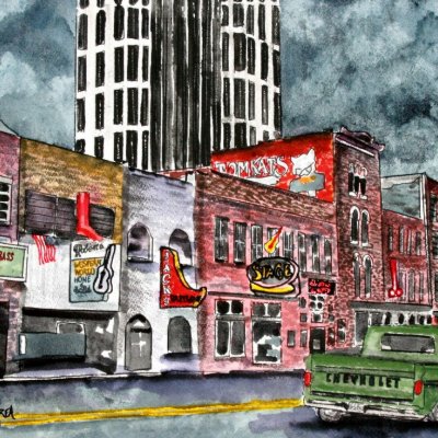 WATERCOLOR PAINTING NASHVILLE
