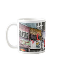 nashville tennessee country music capital art mugs